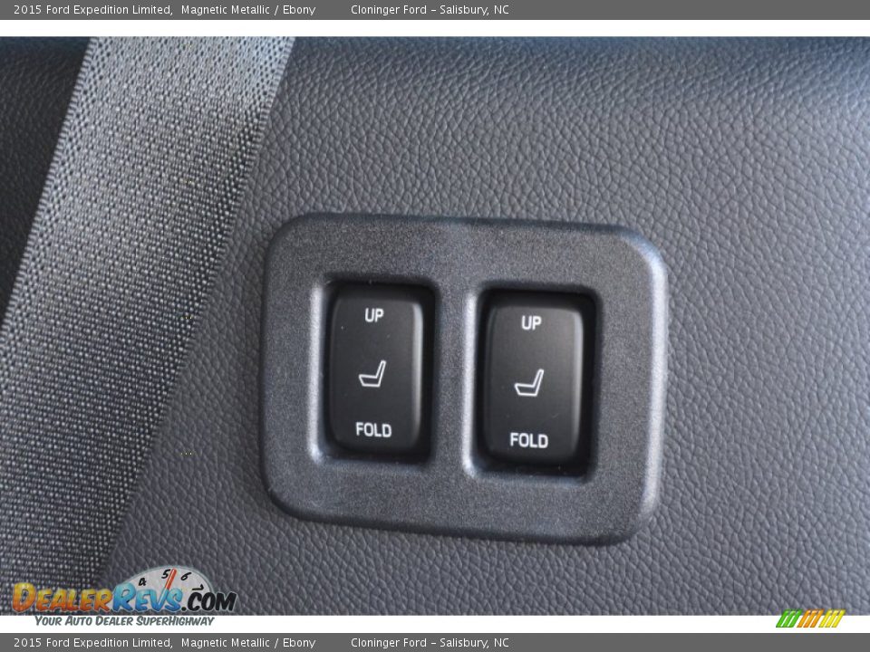 2015 Ford Expedition Limited Magnetic Metallic / Ebony Photo #12