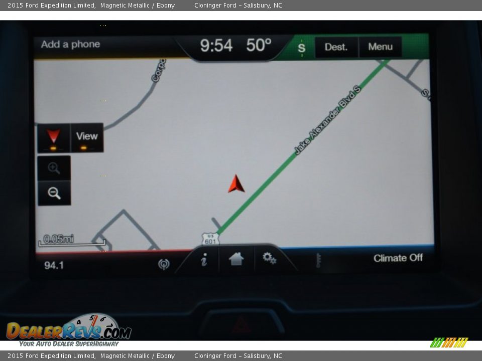 2015 Ford Expedition Limited Magnetic Metallic / Ebony Photo #21