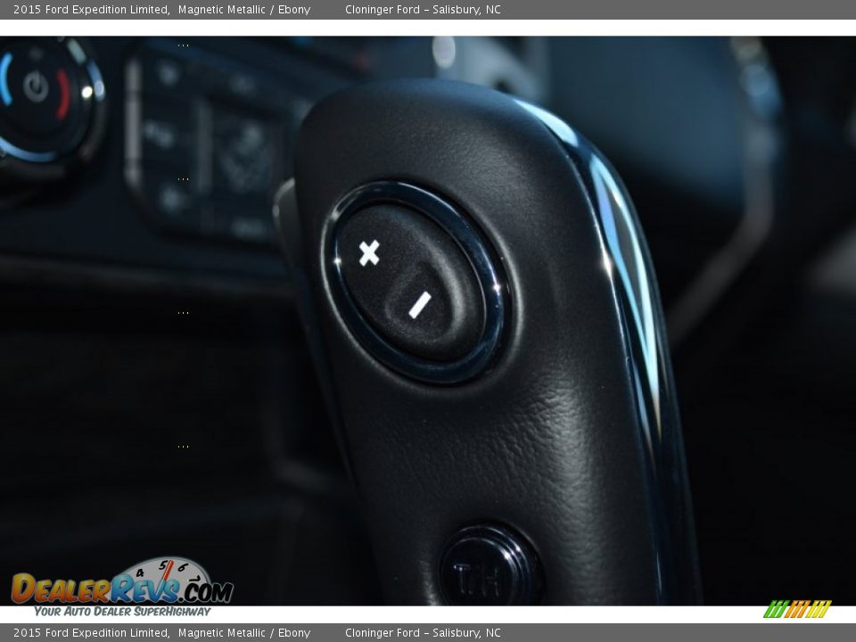 2015 Ford Expedition Limited Magnetic Metallic / Ebony Photo #26
