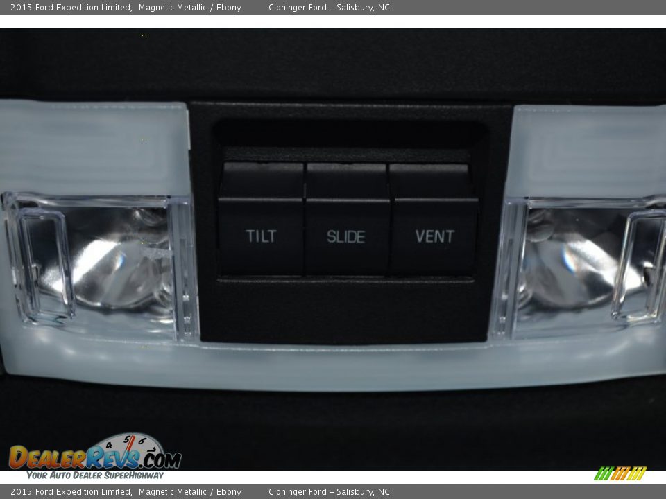 2015 Ford Expedition Limited Magnetic Metallic / Ebony Photo #27