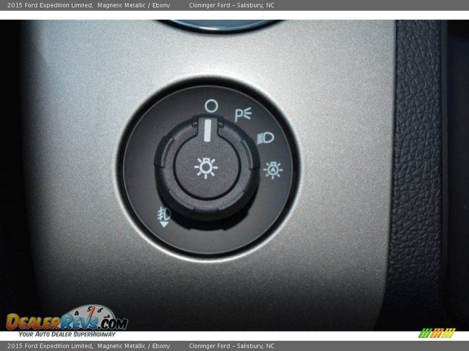 2015 Ford Expedition Limited Magnetic Metallic / Ebony Photo #32
