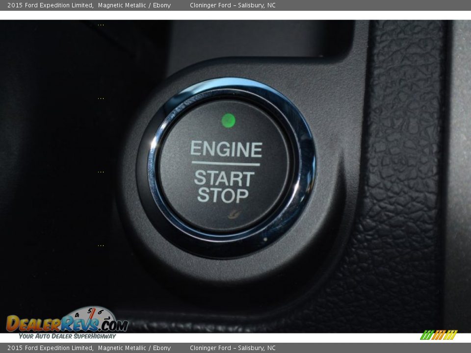 2015 Ford Expedition Limited Magnetic Metallic / Ebony Photo #34