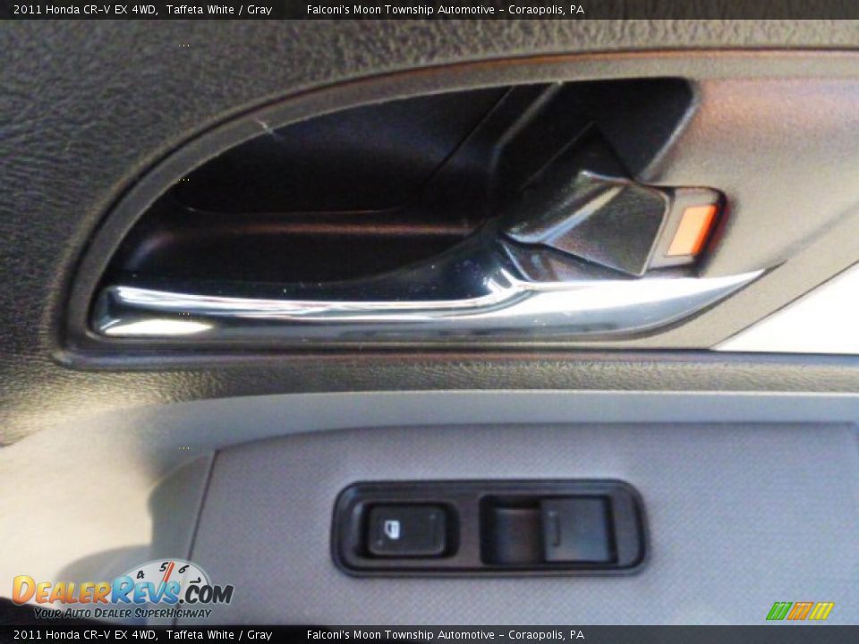 2011 Honda CR-V EX 4WD Taffeta White / Gray Photo #7