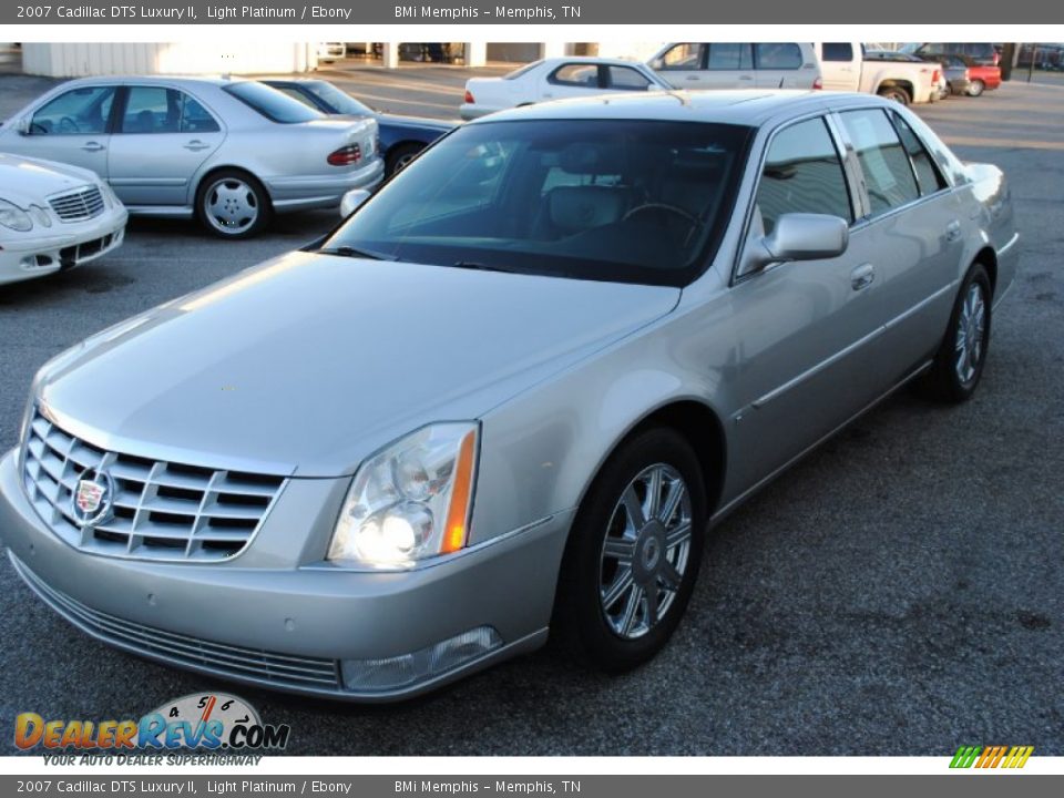 2007 Cadillac DTS Luxury II Light Platinum / Ebony Photo #1