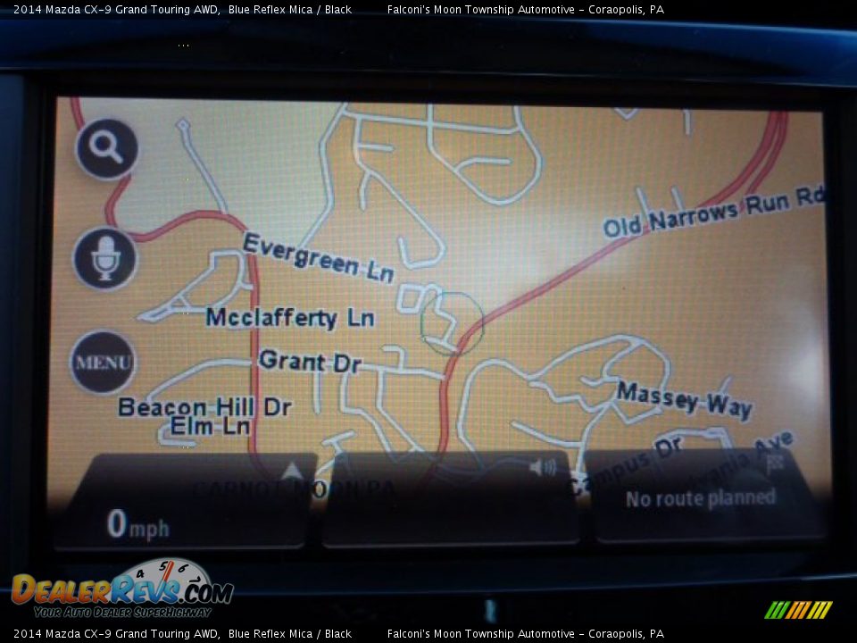 Navigation of 2014 Mazda CX-9 Grand Touring AWD Photo #2