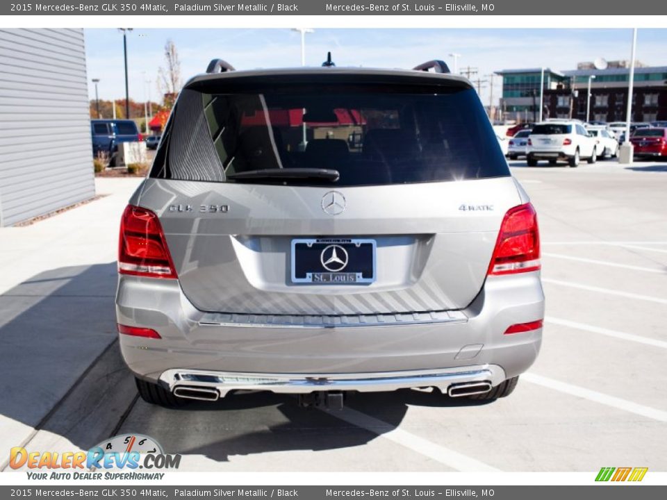 2015 Mercedes-Benz GLK 350 4Matic Paladium Silver Metallic / Black Photo #7