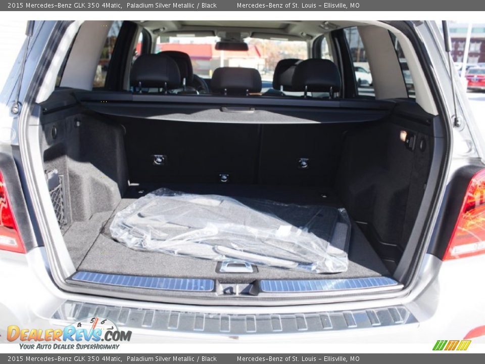 2015 Mercedes-Benz GLK 350 4Matic Paladium Silver Metallic / Black Photo #9