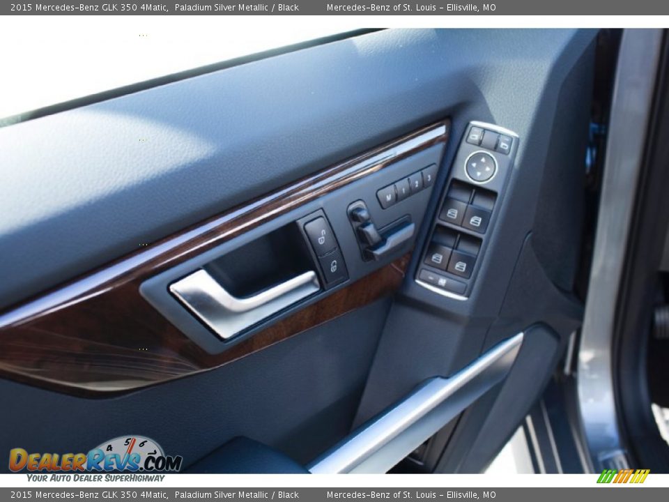 2015 Mercedes-Benz GLK 350 4Matic Paladium Silver Metallic / Black Photo #11