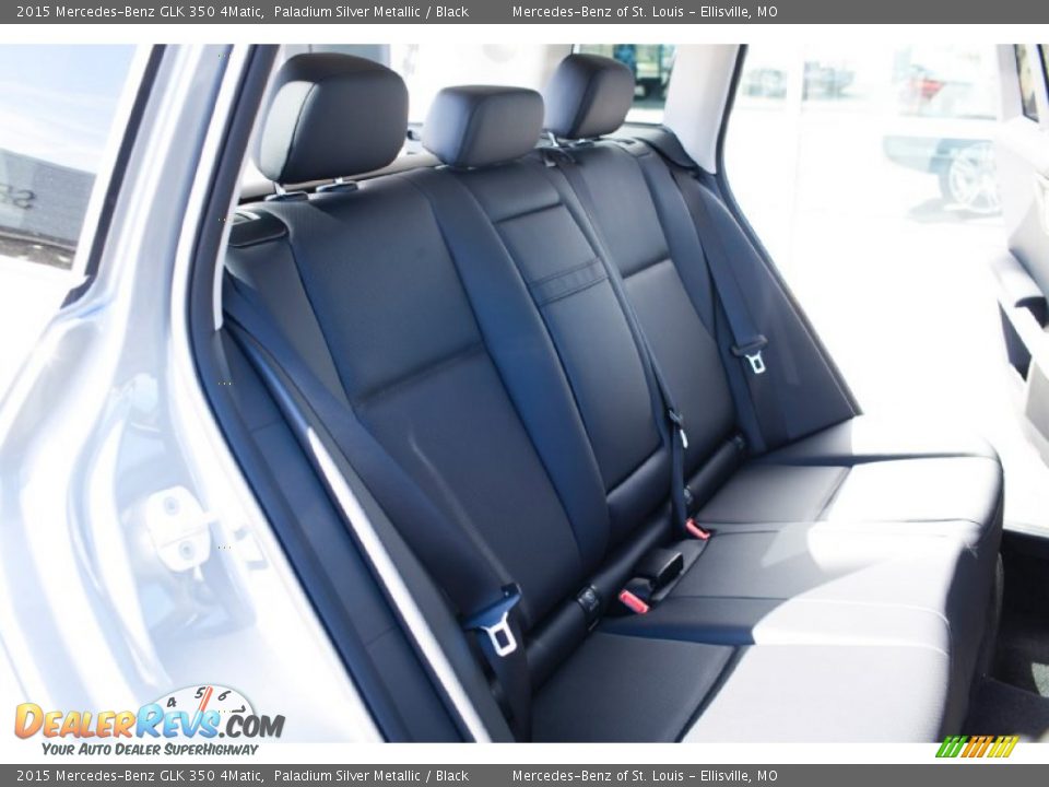 2015 Mercedes-Benz GLK 350 4Matic Paladium Silver Metallic / Black Photo #15