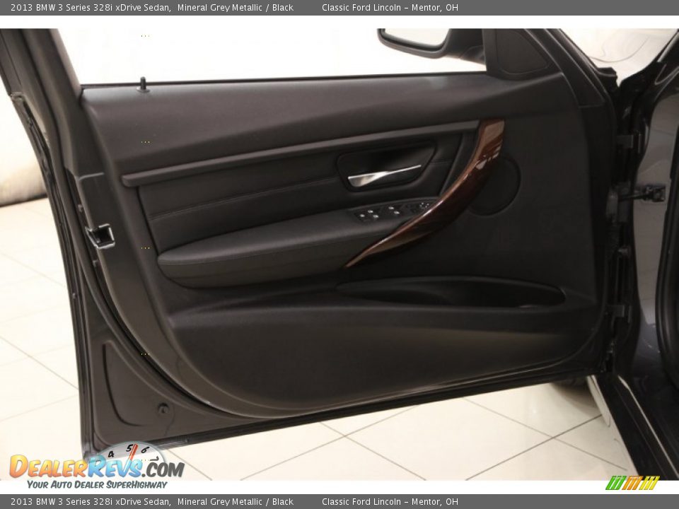 2013 BMW 3 Series 328i xDrive Sedan Mineral Grey Metallic / Black Photo #4