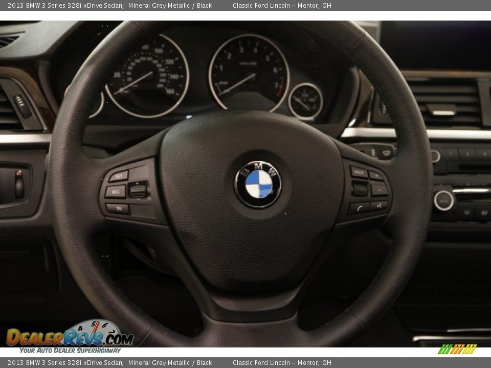 2013 BMW 3 Series 328i xDrive Sedan Mineral Grey Metallic / Black Photo #7