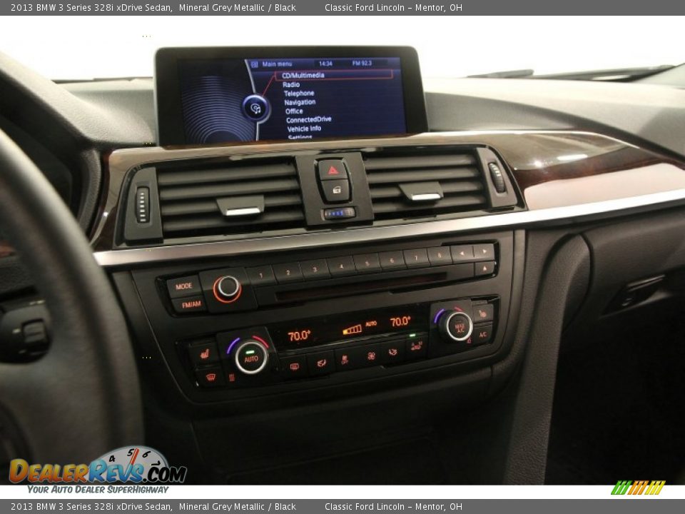 2013 BMW 3 Series 328i xDrive Sedan Mineral Grey Metallic / Black Photo #9