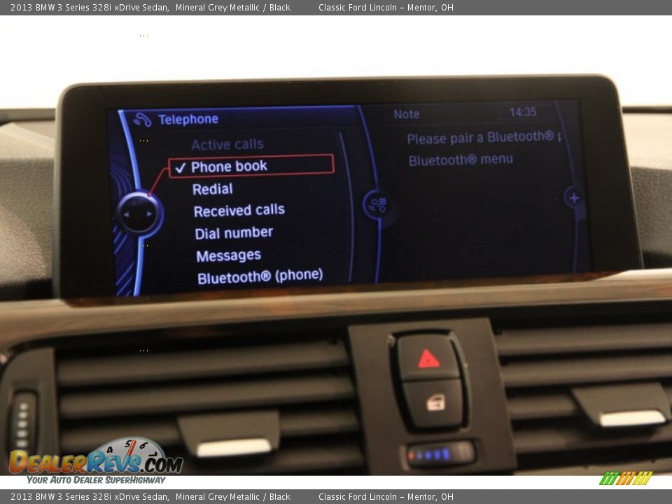 2013 BMW 3 Series 328i xDrive Sedan Mineral Grey Metallic / Black Photo #13