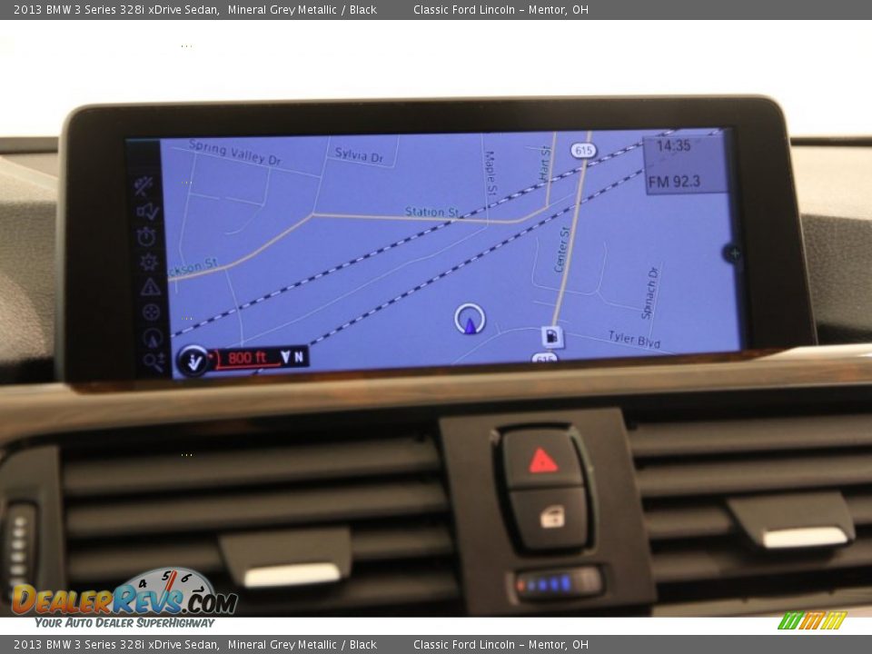 2013 BMW 3 Series 328i xDrive Sedan Mineral Grey Metallic / Black Photo #14