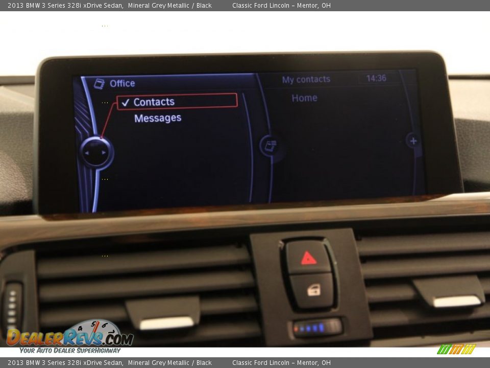 2013 BMW 3 Series 328i xDrive Sedan Mineral Grey Metallic / Black Photo #16