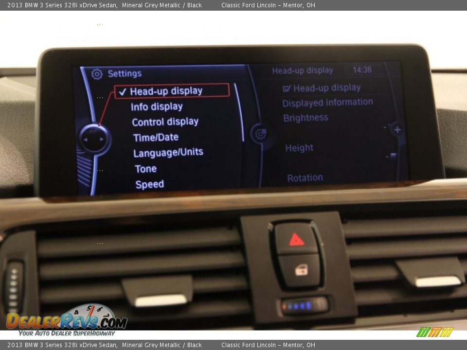 2013 BMW 3 Series 328i xDrive Sedan Mineral Grey Metallic / Black Photo #19