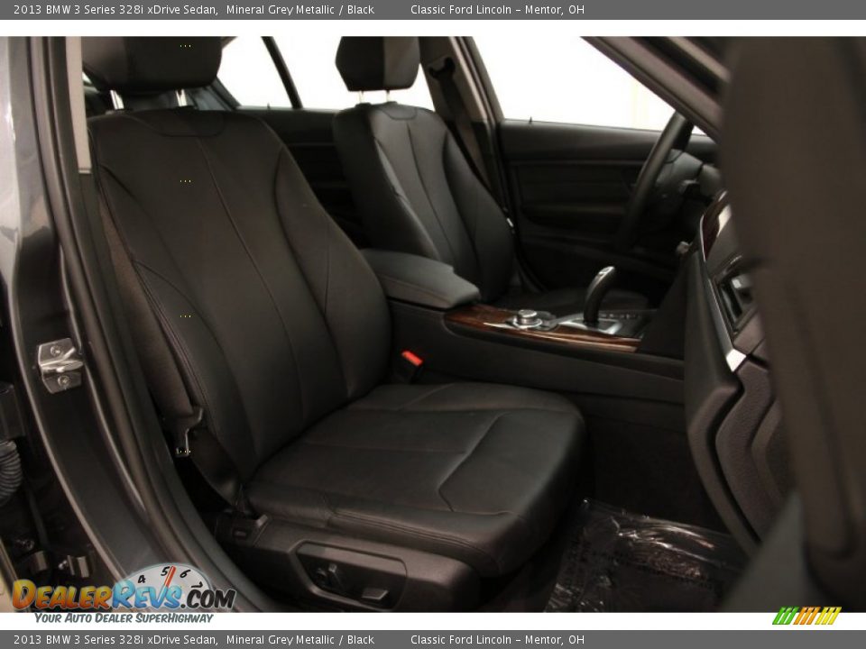 2013 BMW 3 Series 328i xDrive Sedan Mineral Grey Metallic / Black Photo #25