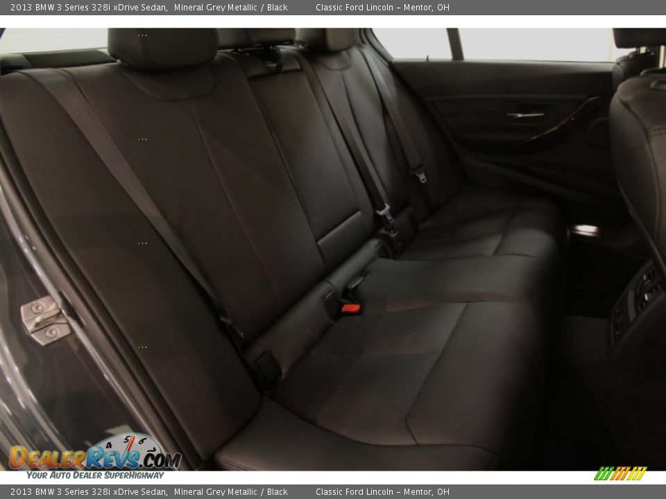 2013 BMW 3 Series 328i xDrive Sedan Mineral Grey Metallic / Black Photo #26