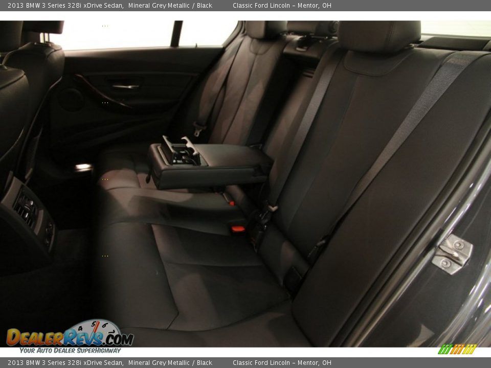 2013 BMW 3 Series 328i xDrive Sedan Mineral Grey Metallic / Black Photo #28