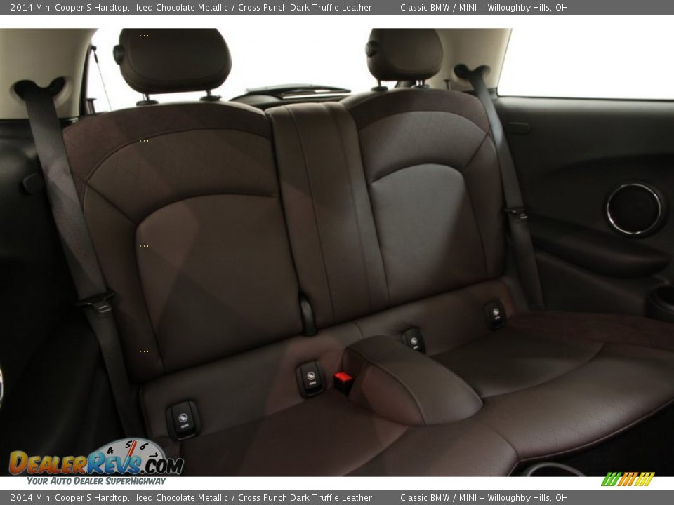 Rear Seat of 2014 Mini Cooper S Hardtop Photo #34