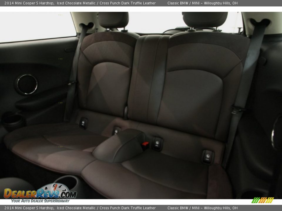 Rear Seat of 2014 Mini Cooper S Hardtop Photo #35