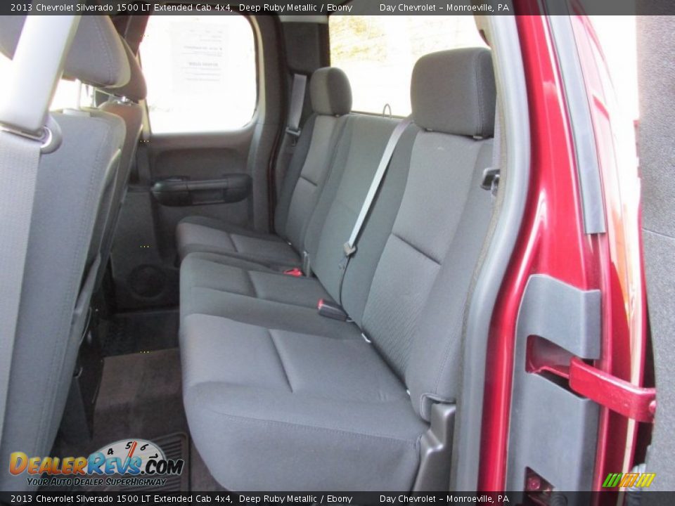 2013 Chevrolet Silverado 1500 LT Extended Cab 4x4 Deep Ruby Metallic / Ebony Photo #20