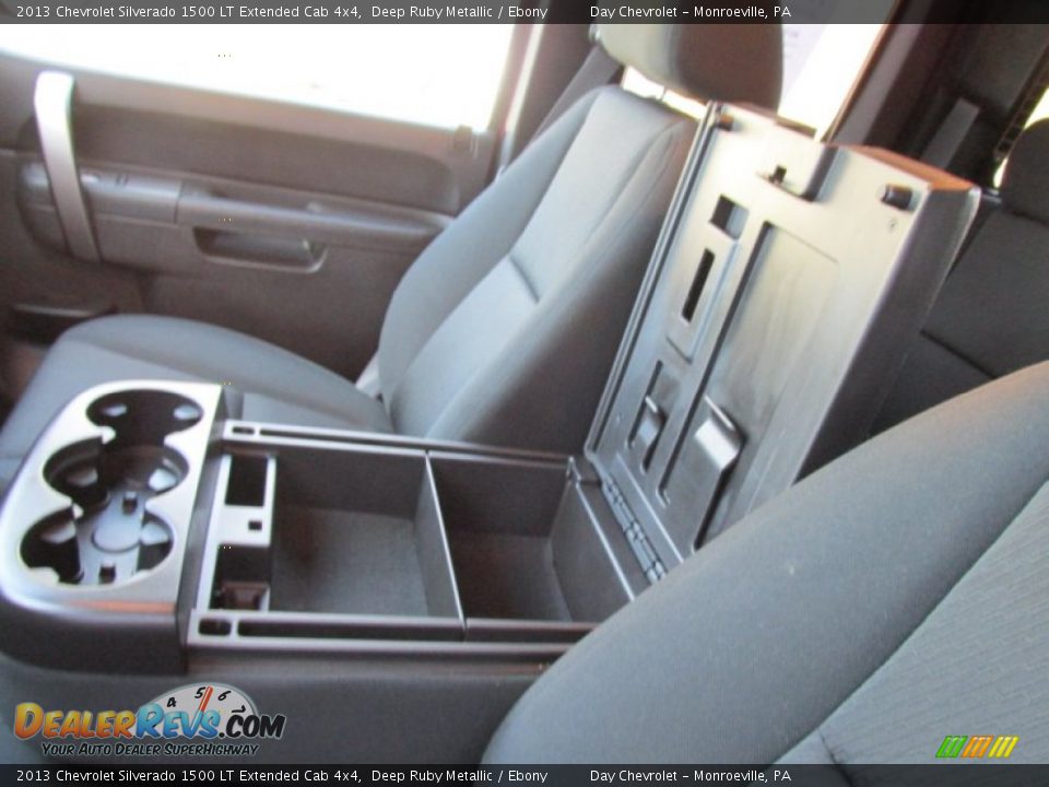 2013 Chevrolet Silverado 1500 LT Extended Cab 4x4 Deep Ruby Metallic / Ebony Photo #29