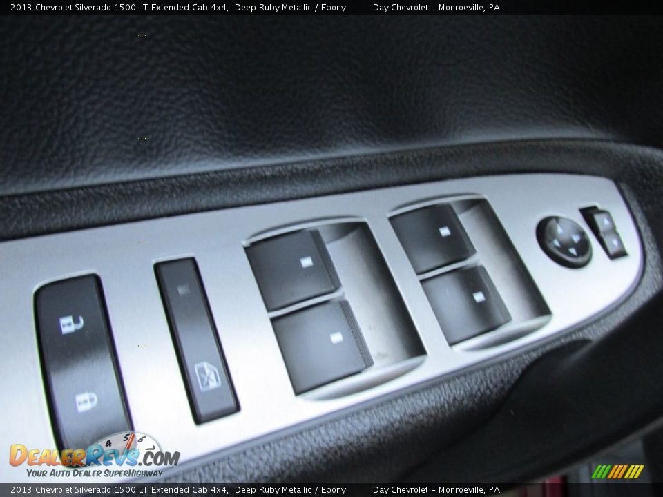 2013 Chevrolet Silverado 1500 LT Extended Cab 4x4 Deep Ruby Metallic / Ebony Photo #32