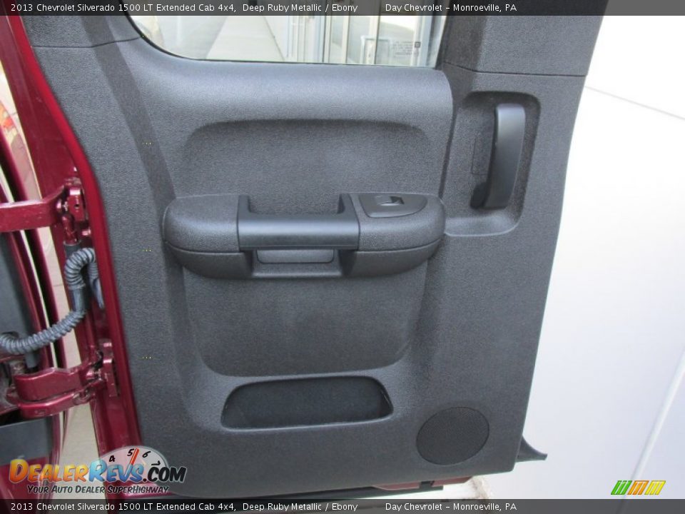 2013 Chevrolet Silverado 1500 LT Extended Cab 4x4 Deep Ruby Metallic / Ebony Photo #33