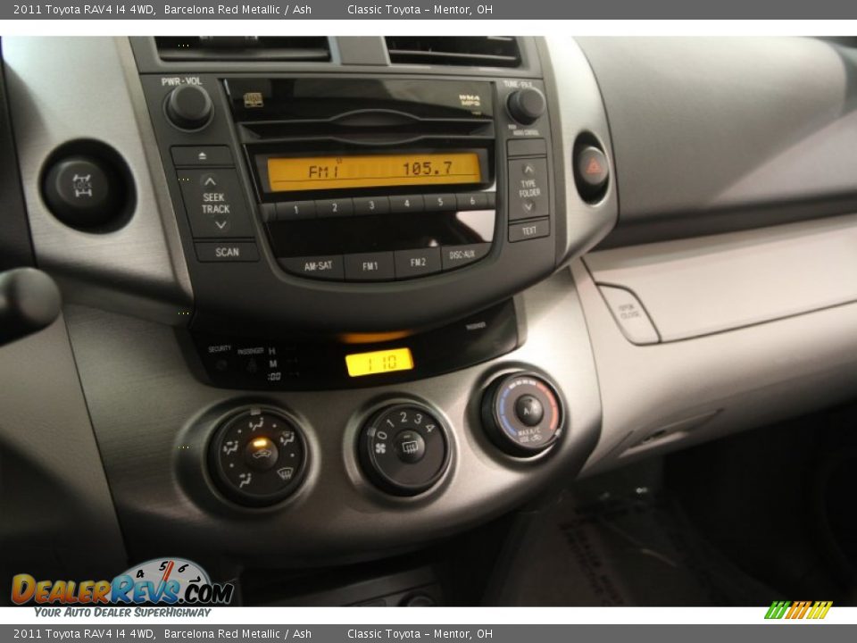 Controls of 2011 Toyota RAV4 I4 4WD Photo #8