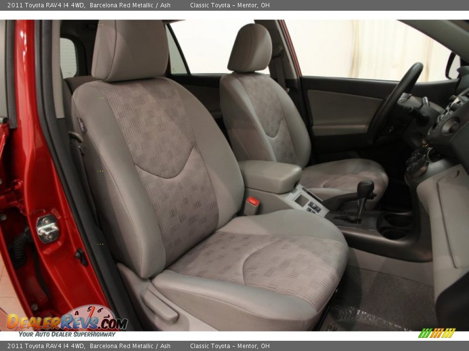 Front Seat of 2011 Toyota RAV4 I4 4WD Photo #10