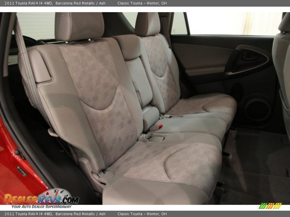 Rear Seat of 2011 Toyota RAV4 I4 4WD Photo #11