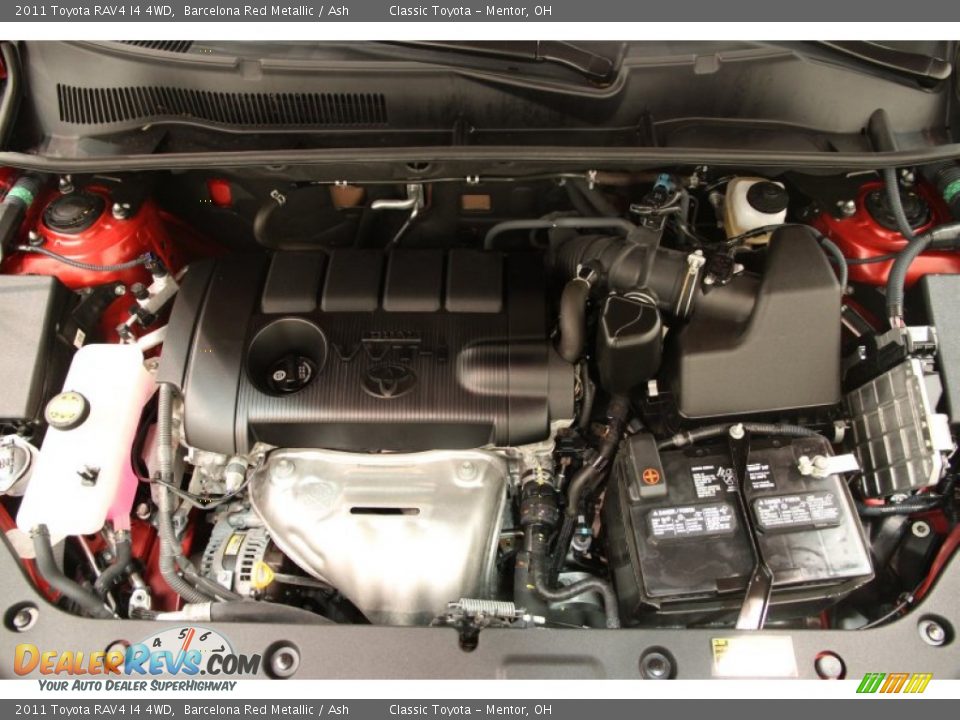 2011 Toyota RAV4 I4 4WD 2.5 Liter DOHC 16-Valve Dual VVT-i 4 Cylinder Engine Photo #14