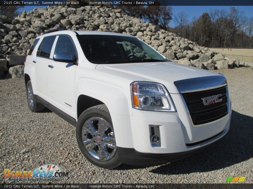 2015 GMC Terrain SLT Summit White / Jet Black Photo #1