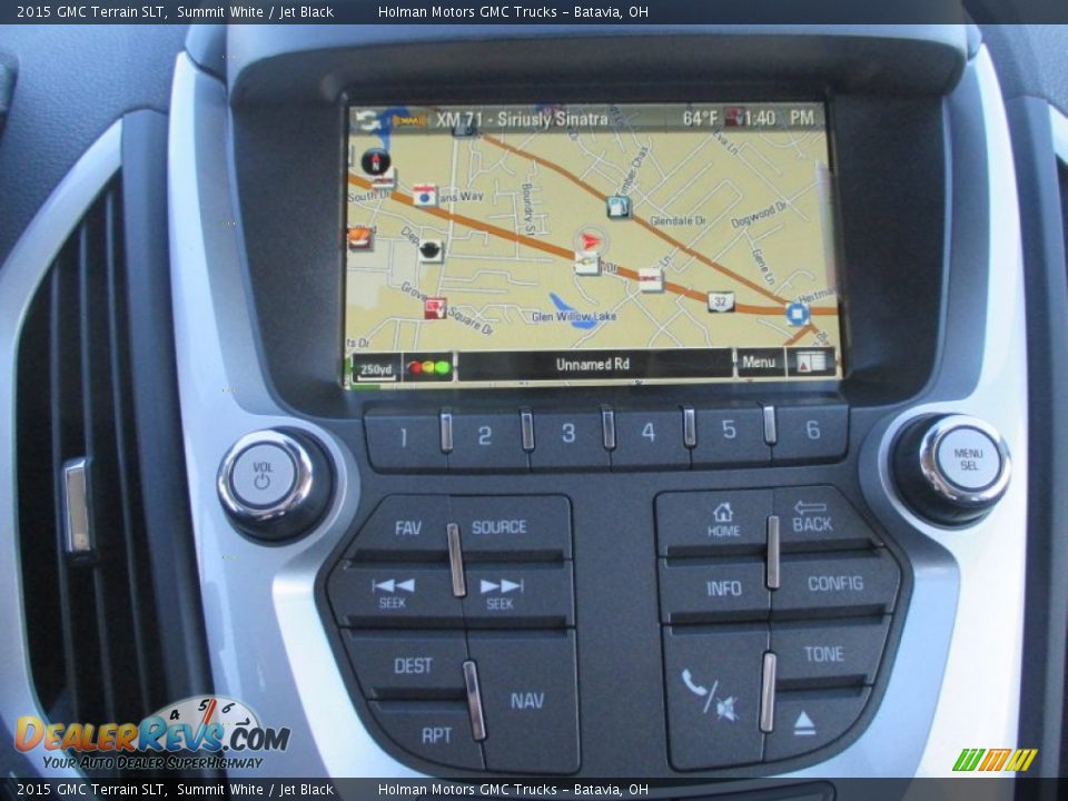 2015 GMC Terrain SLT Summit White / Jet Black Photo #11