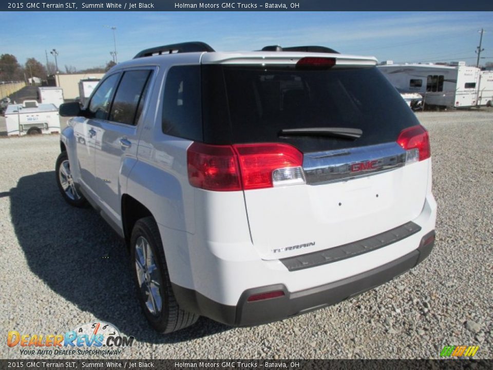 2015 GMC Terrain SLT Summit White / Jet Black Photo #27