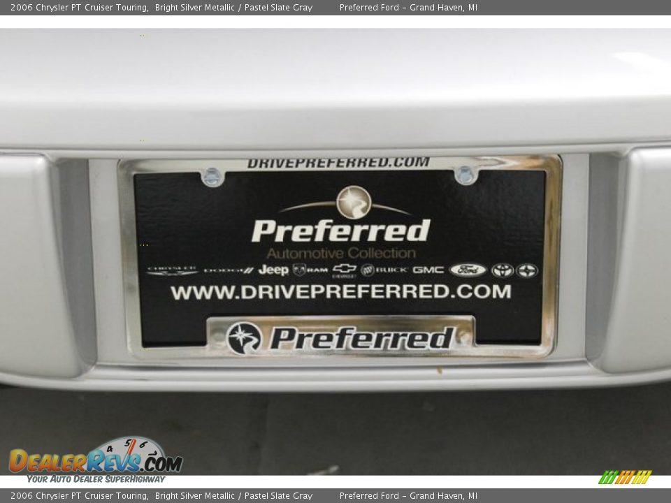 2006 Chrysler PT Cruiser Touring Bright Silver Metallic / Pastel Slate Gray Photo #9