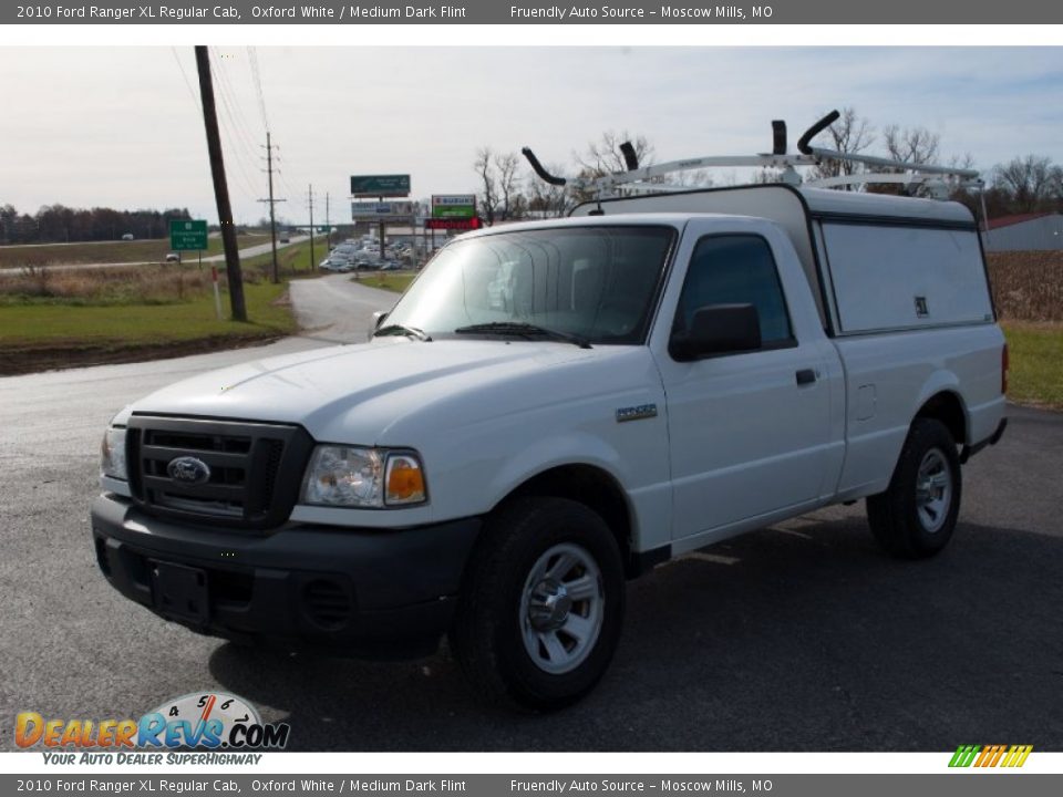 2010 Ford Ranger XL Regular Cab Oxford White / Medium Dark Flint Photo #1