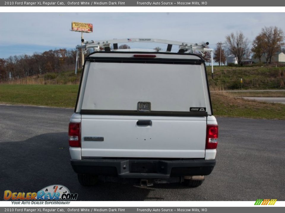 2010 Ford Ranger XL Regular Cab Oxford White / Medium Dark Flint Photo #5