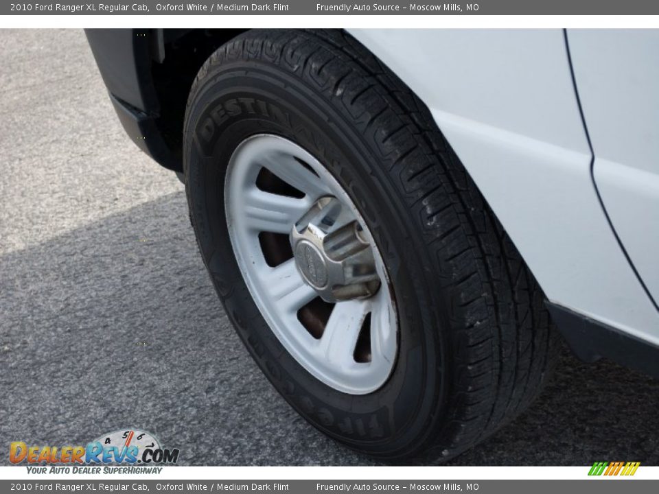 2010 Ford Ranger XL Regular Cab Oxford White / Medium Dark Flint Photo #7