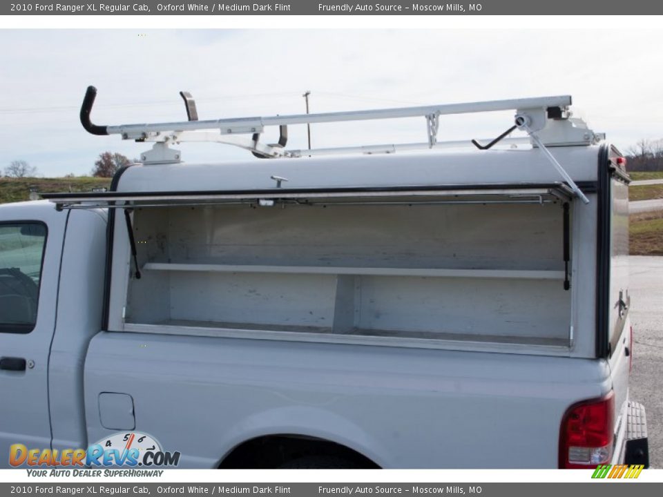 2010 Ford Ranger XL Regular Cab Oxford White / Medium Dark Flint Photo #9