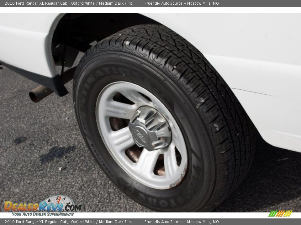 2010 Ford Ranger XL Regular Cab Oxford White / Medium Dark Flint Photo #12