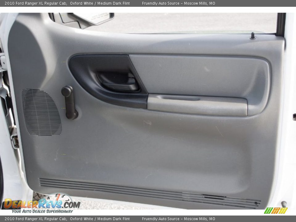 2010 Ford Ranger XL Regular Cab Oxford White / Medium Dark Flint Photo #14