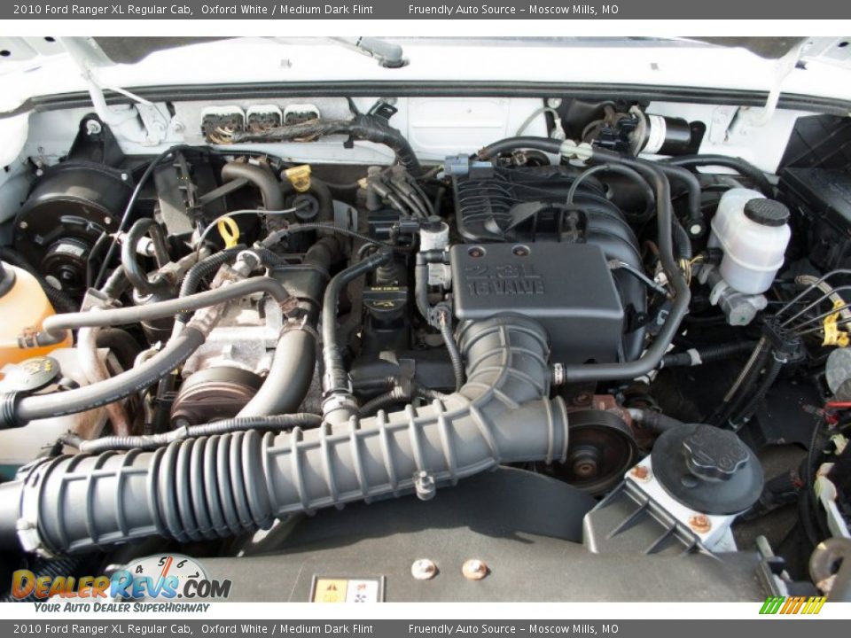2010 Ford Ranger XL Regular Cab Oxford White / Medium Dark Flint Photo #16