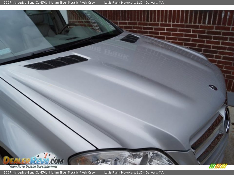 2007 Mercedes-Benz GL 450 Iridium Silver Metallic / Ash Grey Photo #30