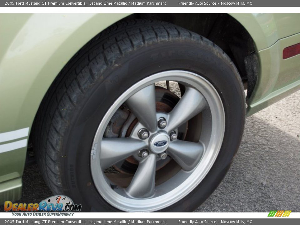 2005 Ford Mustang GT Premium Convertible Wheel Photo #8