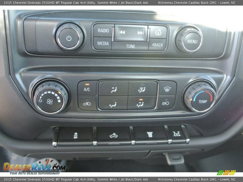 2015 Chevrolet Silverado 3500HD WT Regular Cab 4x4 Utility Summit White / Jet Black/Dark Ash Photo #13