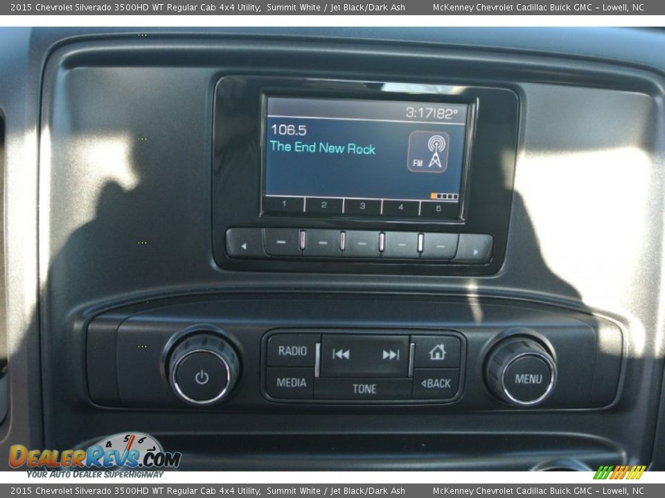 2015 Chevrolet Silverado 3500HD WT Regular Cab 4x4 Utility Summit White / Jet Black/Dark Ash Photo #14