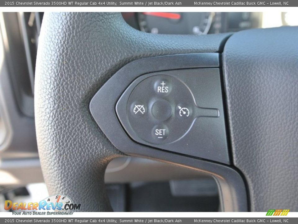 2015 Chevrolet Silverado 3500HD WT Regular Cab 4x4 Utility Summit White / Jet Black/Dark Ash Photo #15