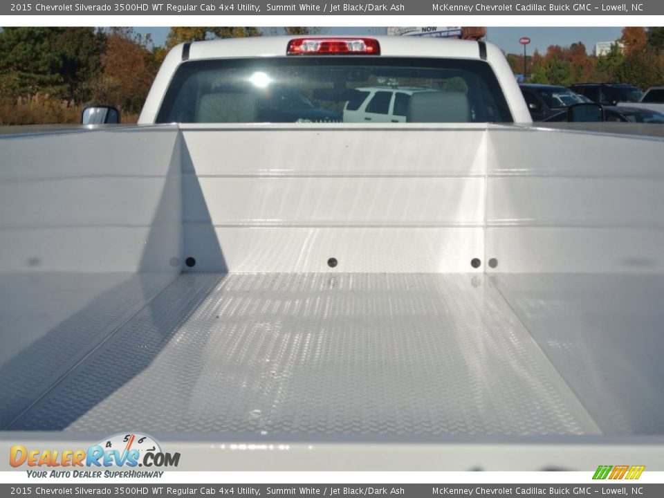 2015 Chevrolet Silverado 3500HD WT Regular Cab 4x4 Utility Summit White / Jet Black/Dark Ash Photo #17